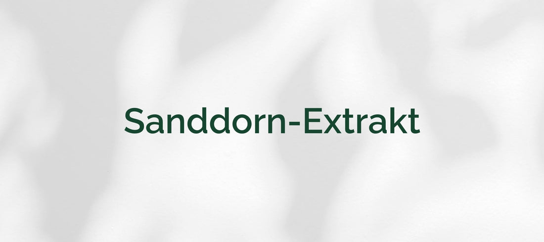 Sanddorn-Extrakt