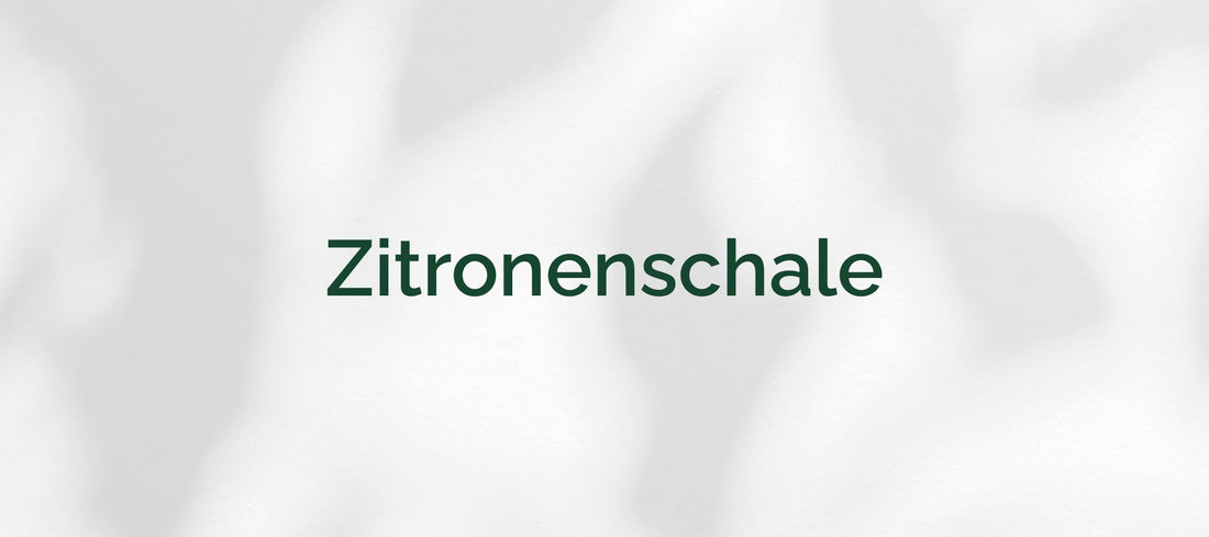 Zitronenschale
