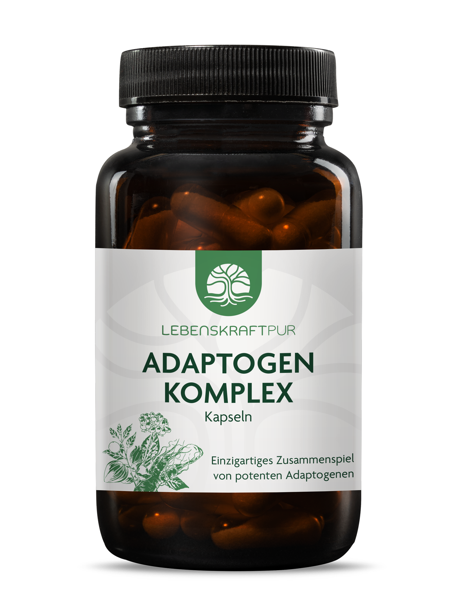 Adaptogen Komplex Kapseln