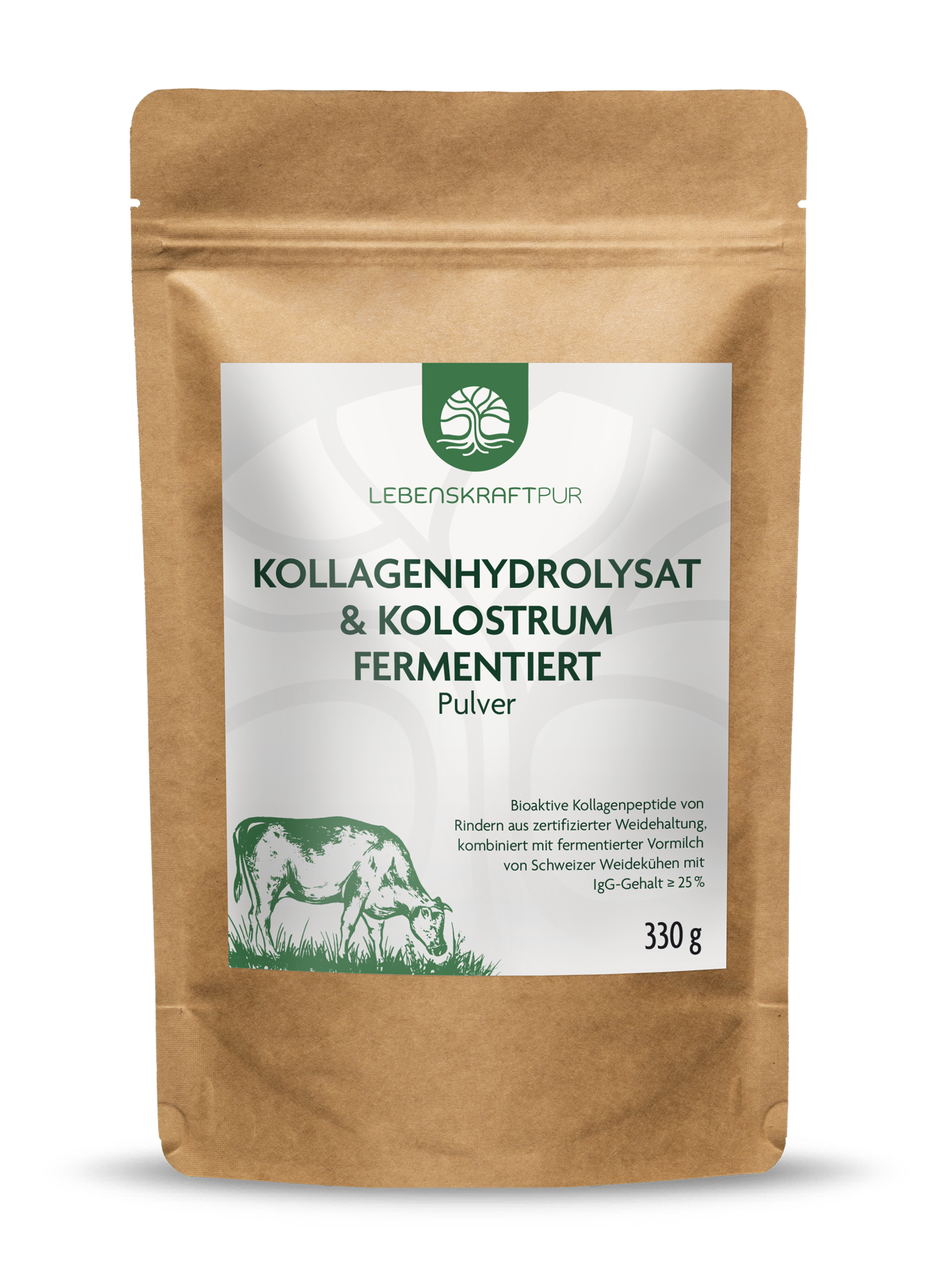 Kollagenhydrolysat & Kolostrum Fermentiert Pulver