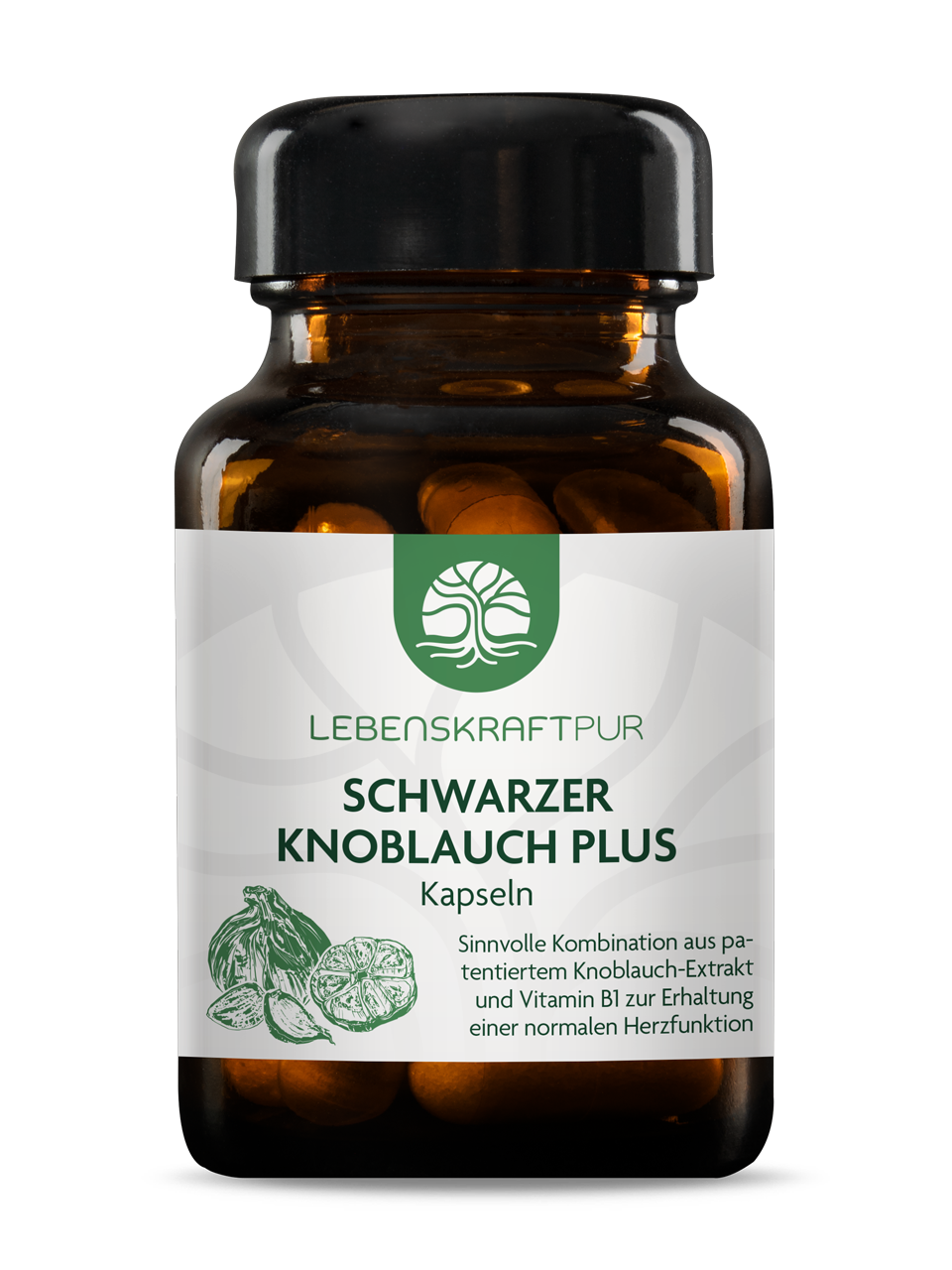 Produktbild Schwarzer Knoblauch Plus Kapseln