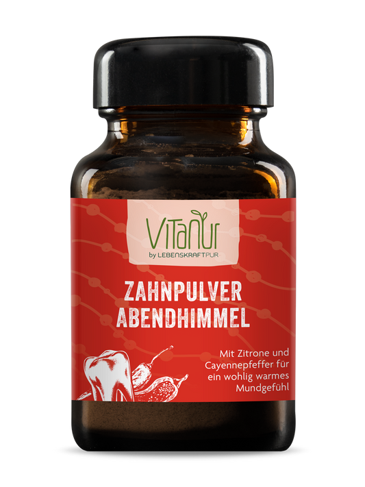 Produktbild Zahnpulver Abendhimmel