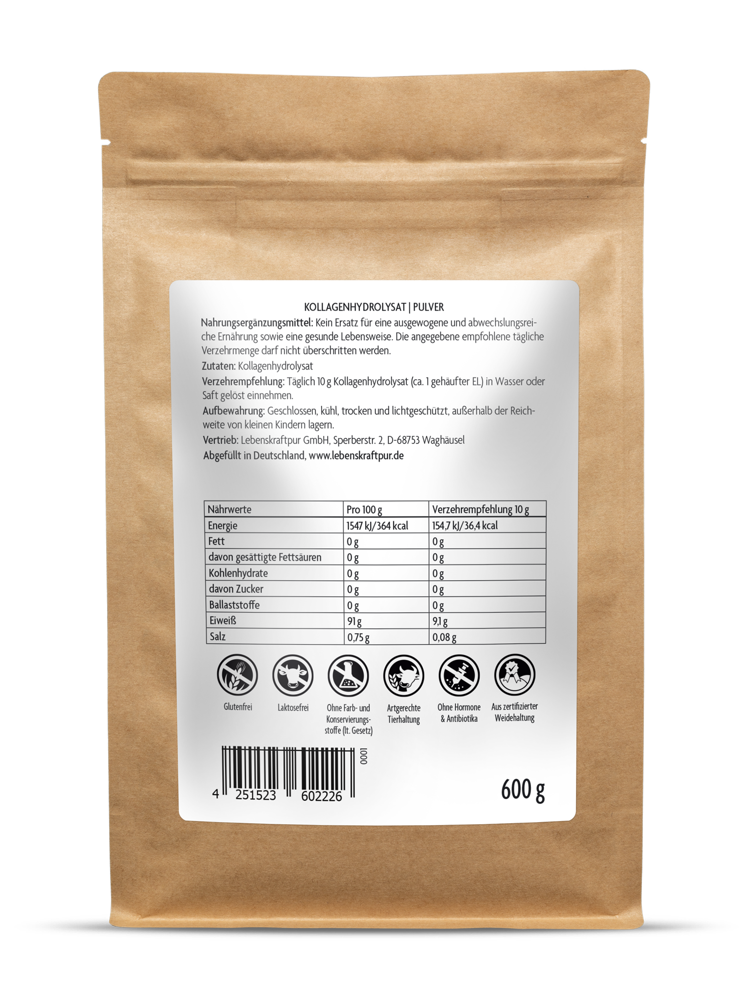 Kollagenhydrolysat Pulver