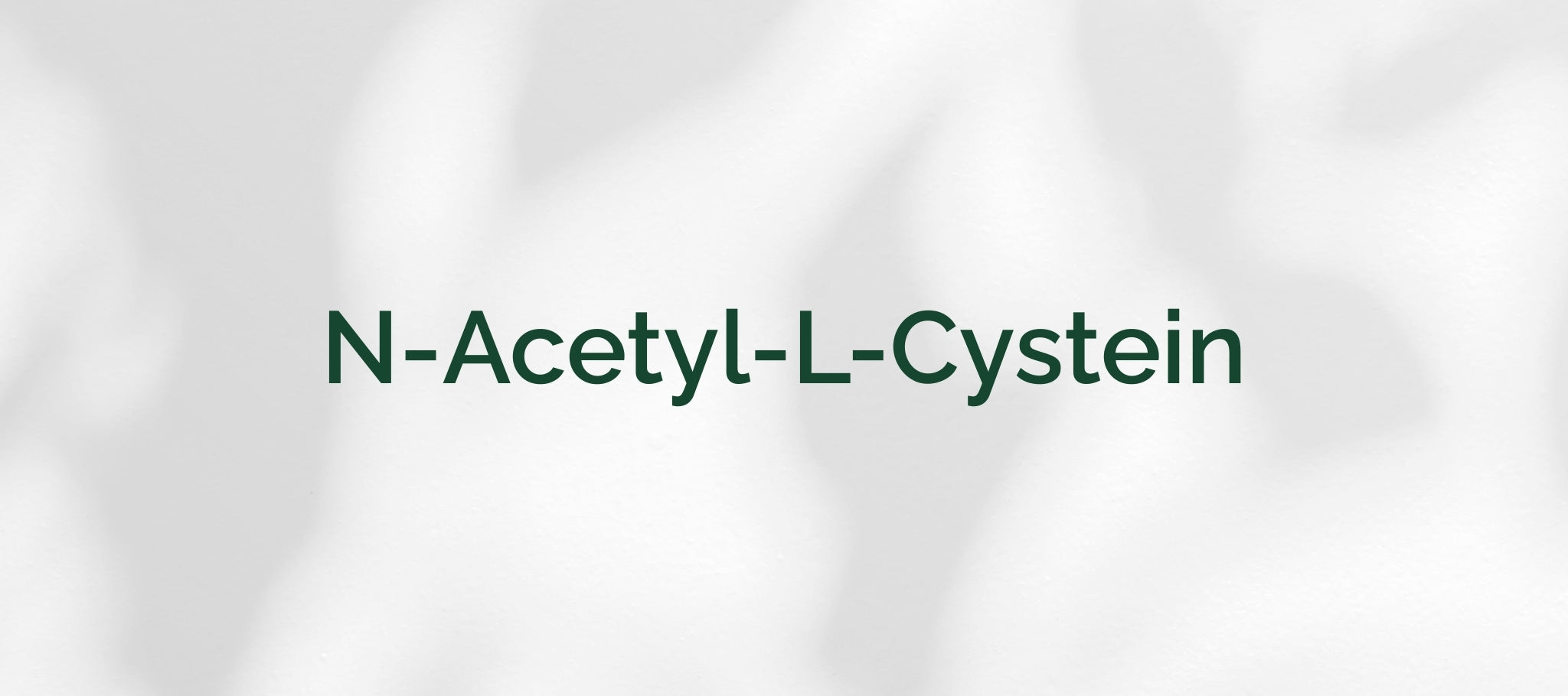 Was ist N-Acetyl-L-Cystein (NAC)? | Lebenskraftpur