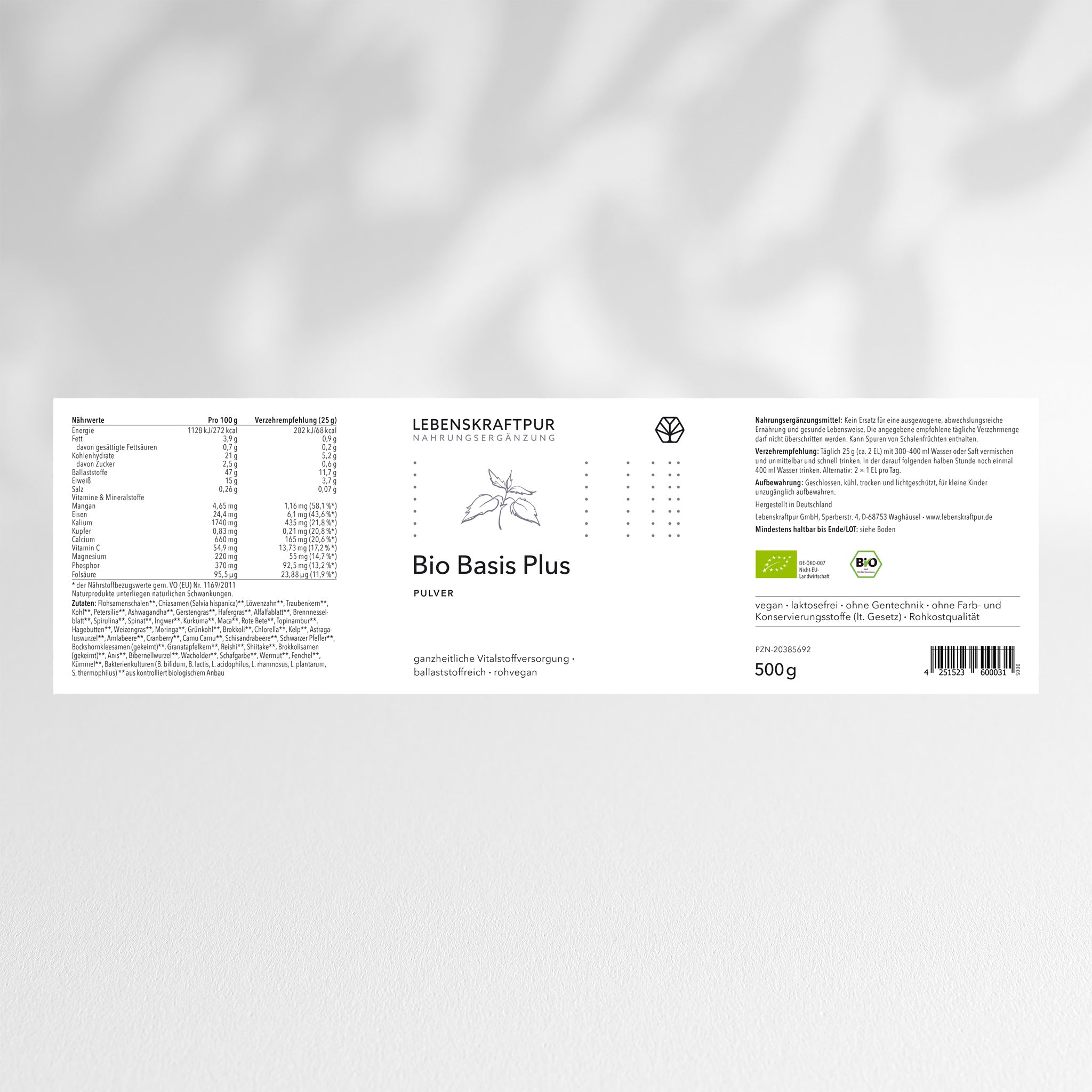 Bio Basis Plus Pulver