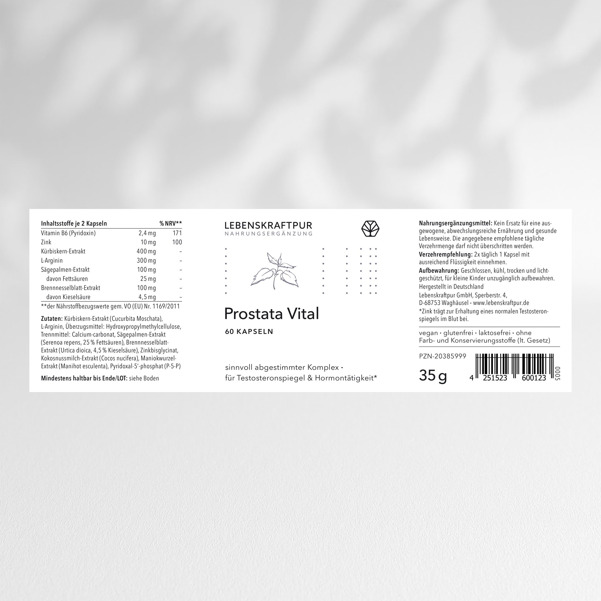 Prostata Vital Kapseln