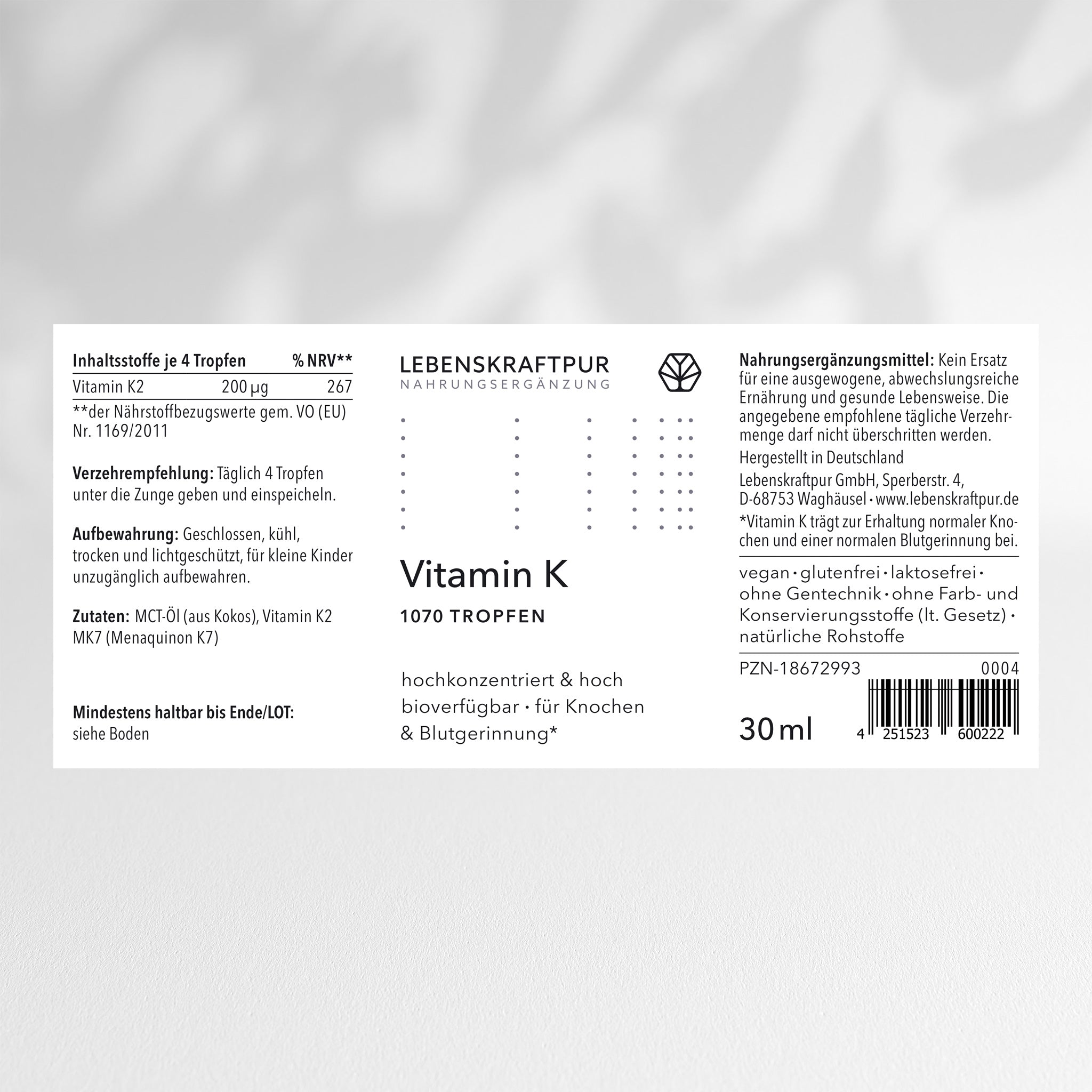 Vitamin K Tropfen