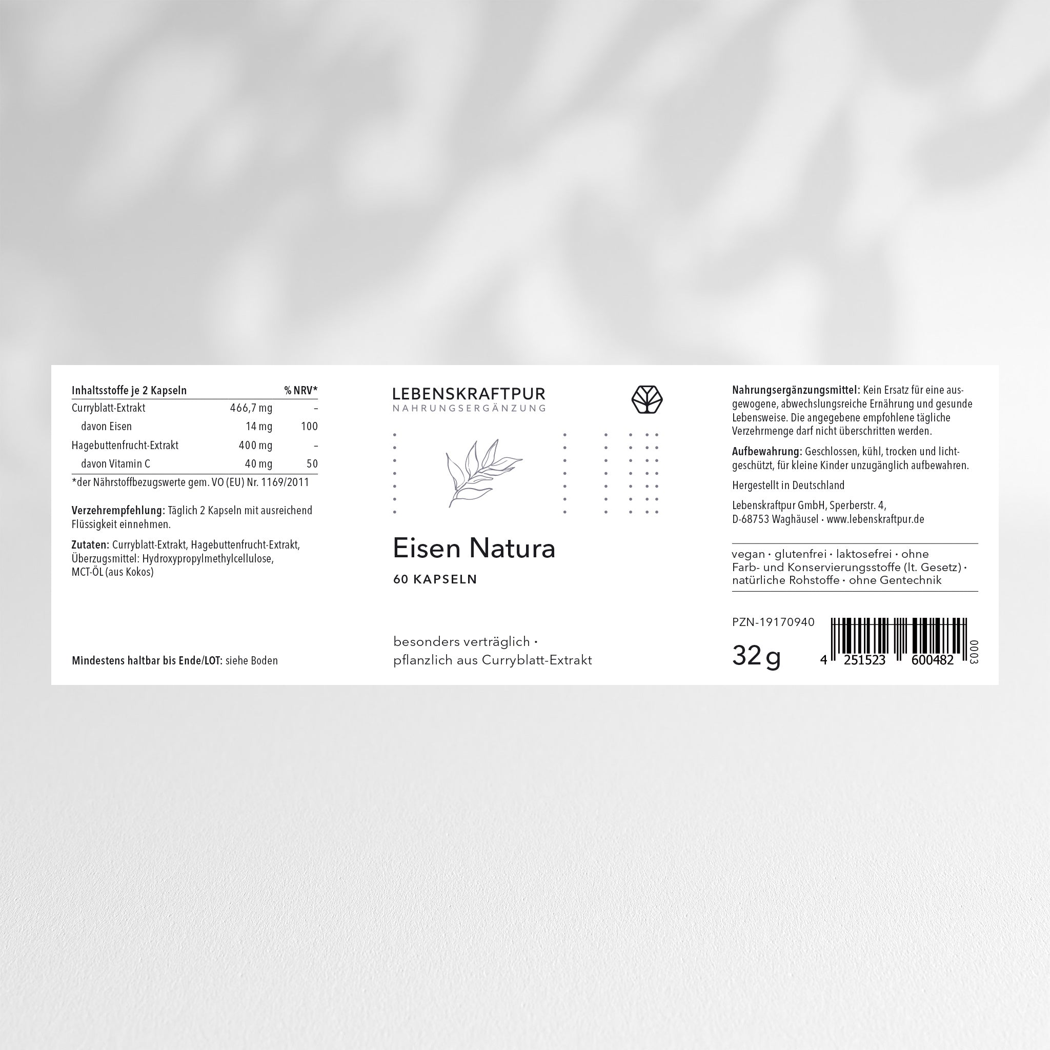 Eisen Natura Kapseln