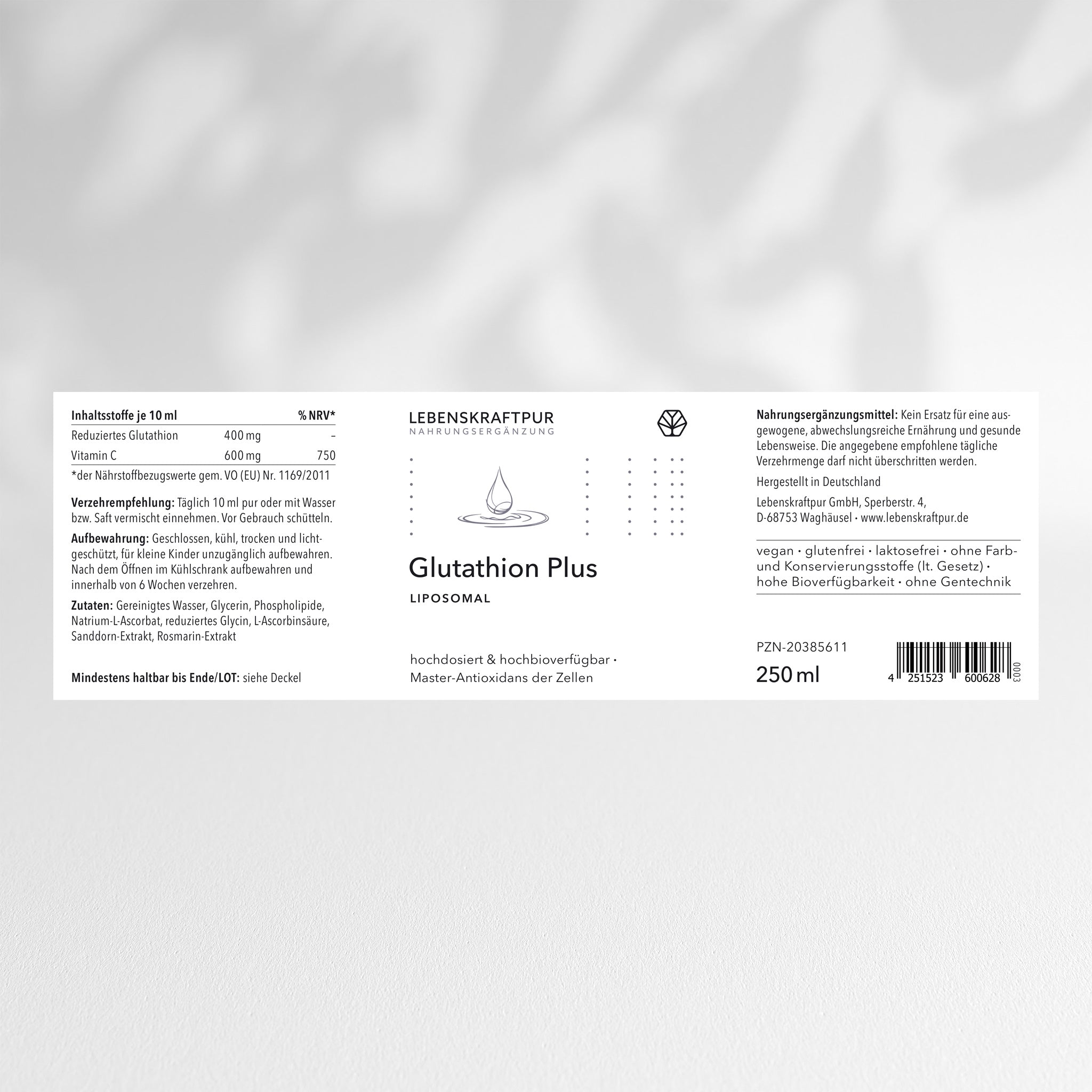 Glutathion Plus Liposomal