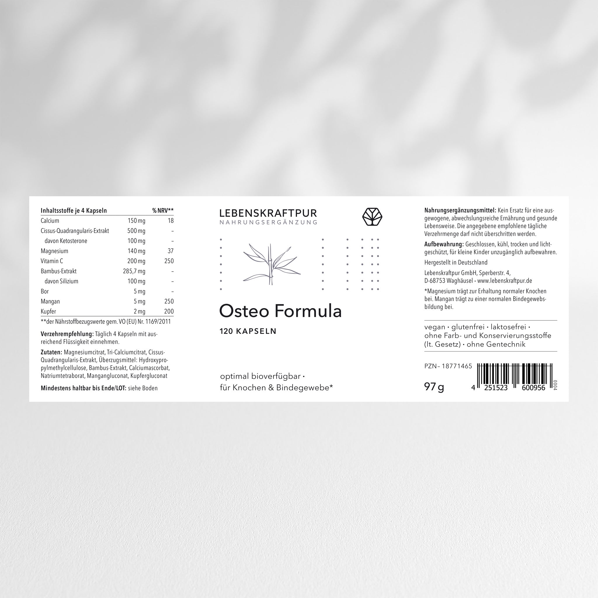 Osteo Formula Kapseln