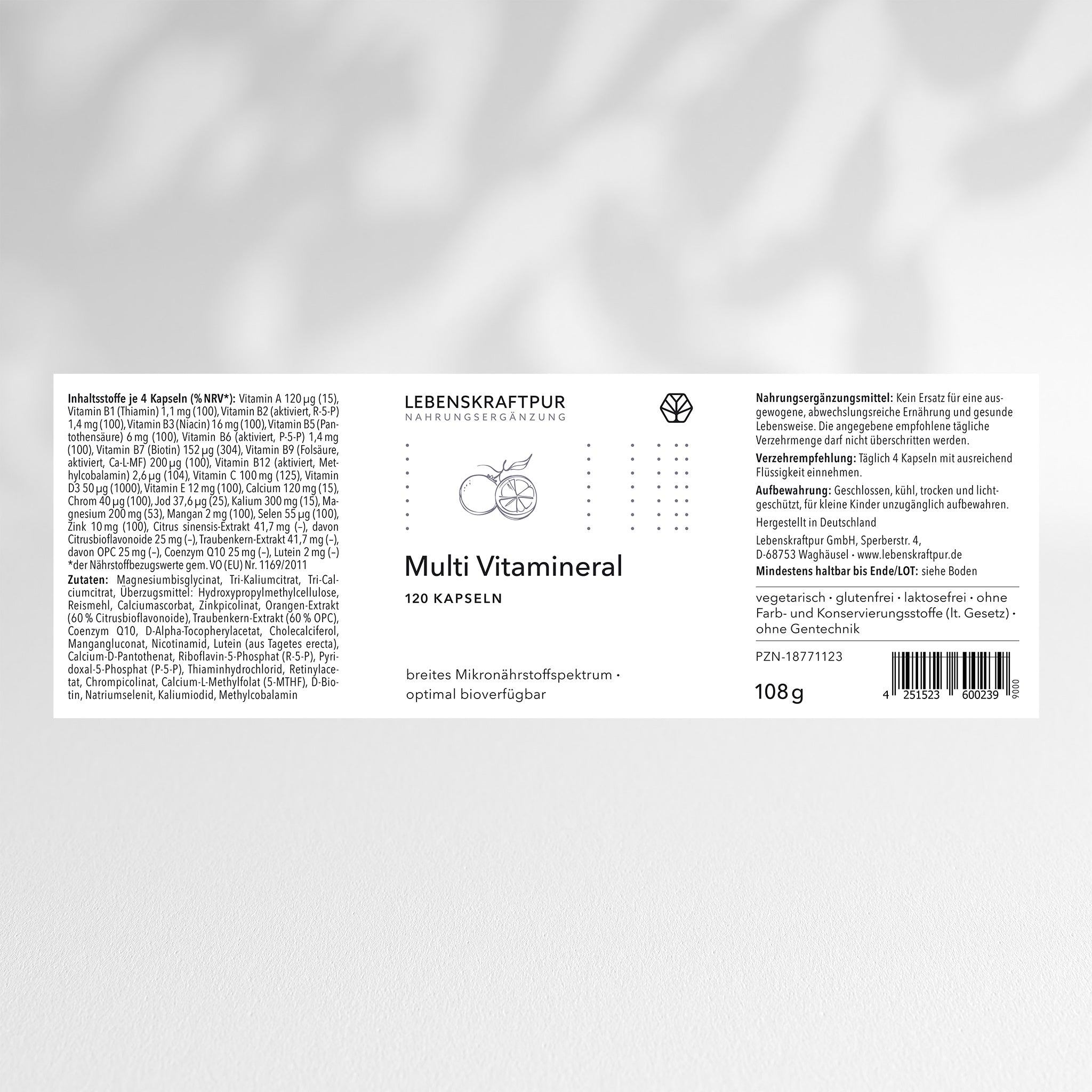 Multi Vitamineral Kapseln