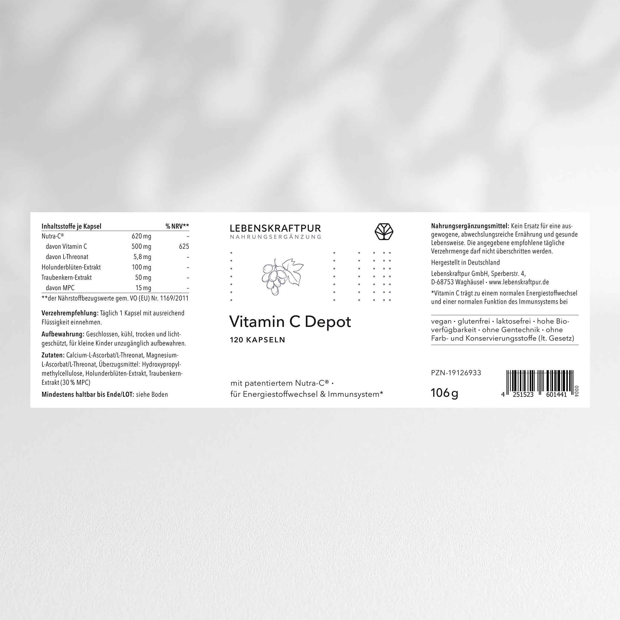 Vitamin C Depot Kapseln