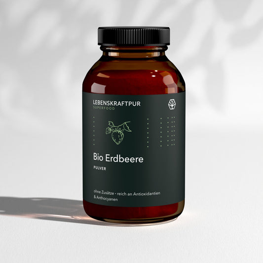 Bio Erdbeere Pulver