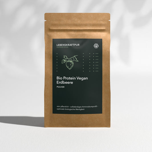 Bio Protein Vegan Erdbeere Pulver