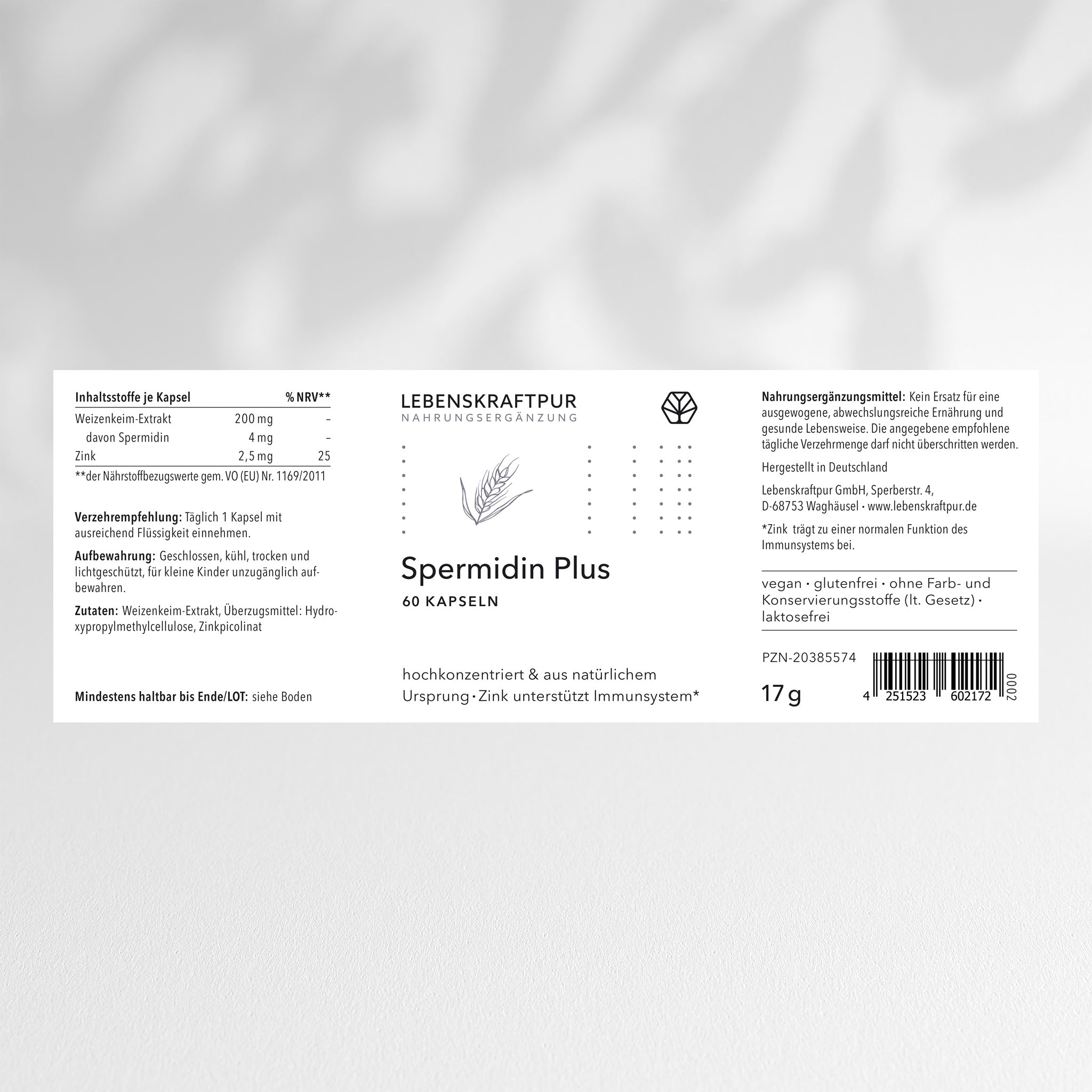 Spermidin Plus Kapseln