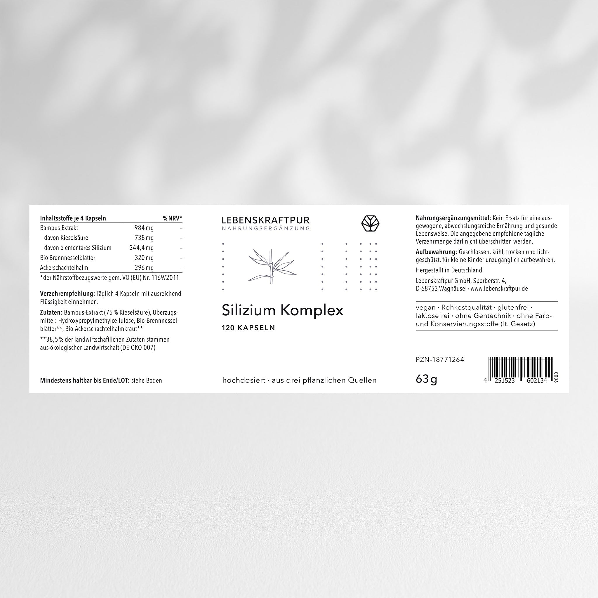 Silizium Komplex Kapseln