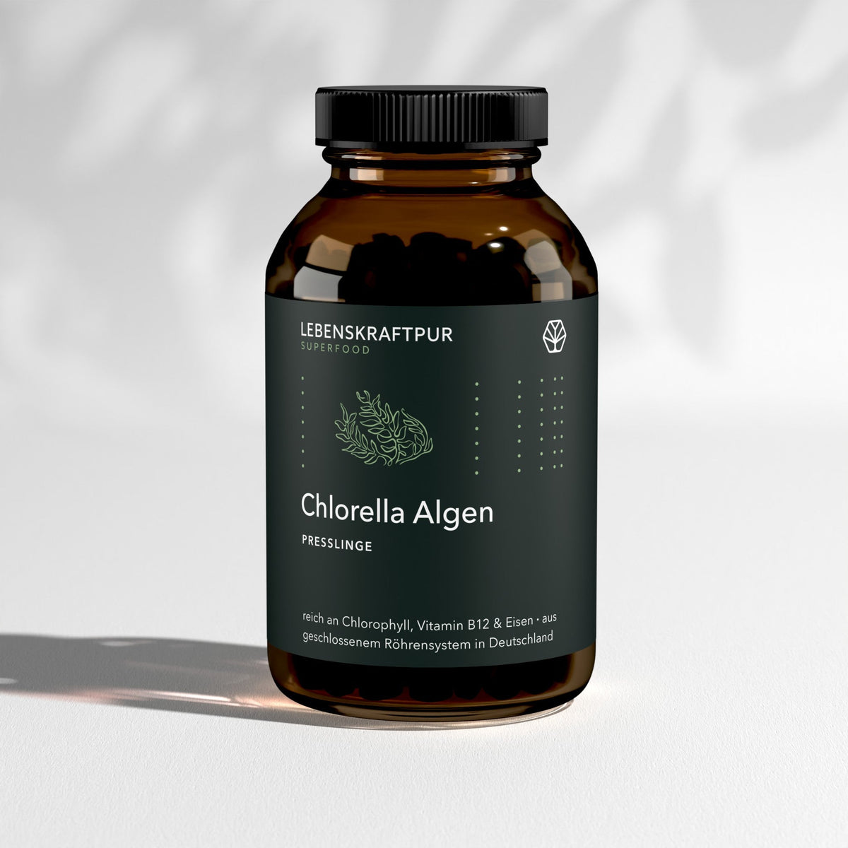 Chlorella Algen Presslinge