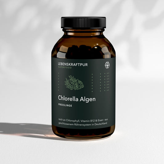 Chlorella Algen Presslinge