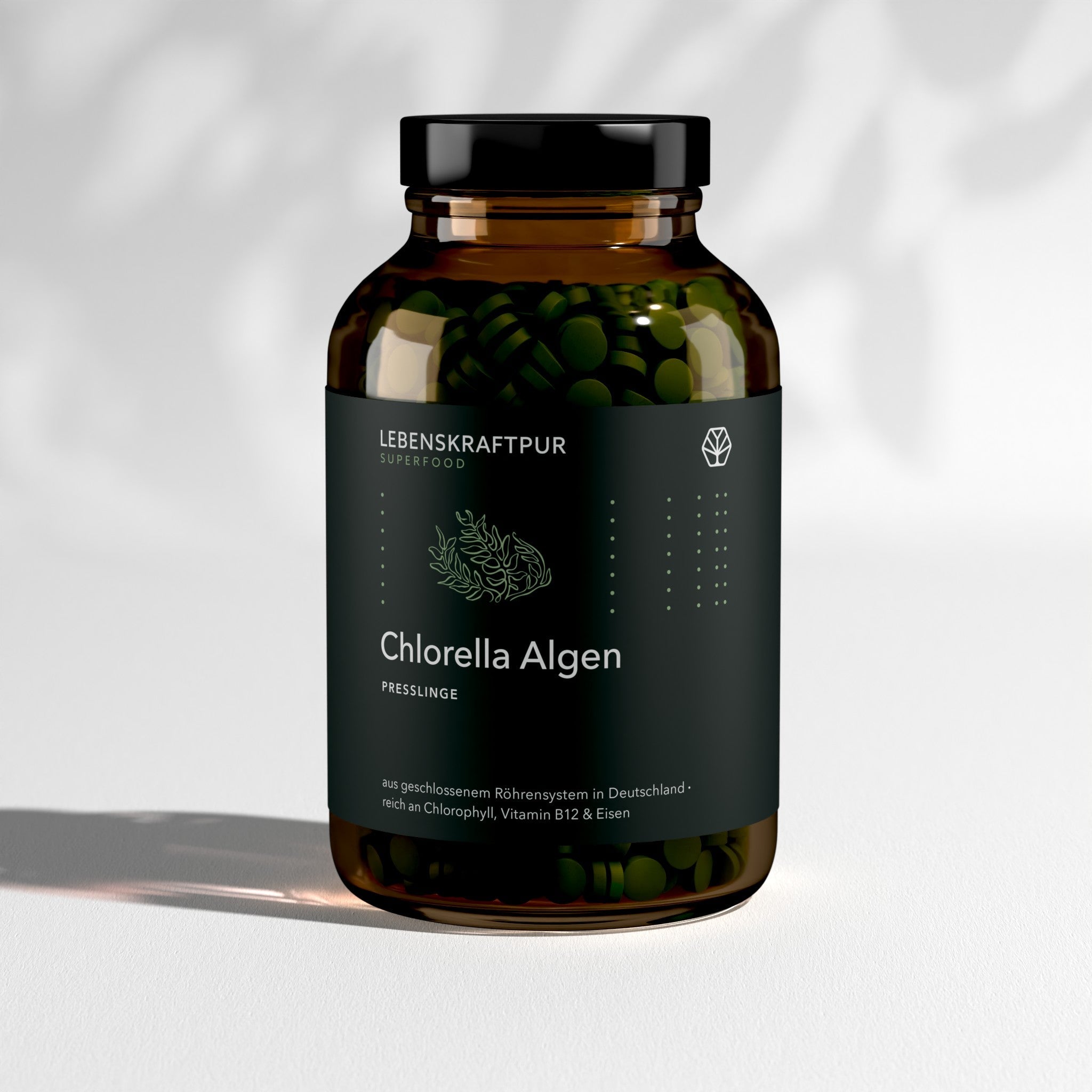 Chlorella Algen Presslinge