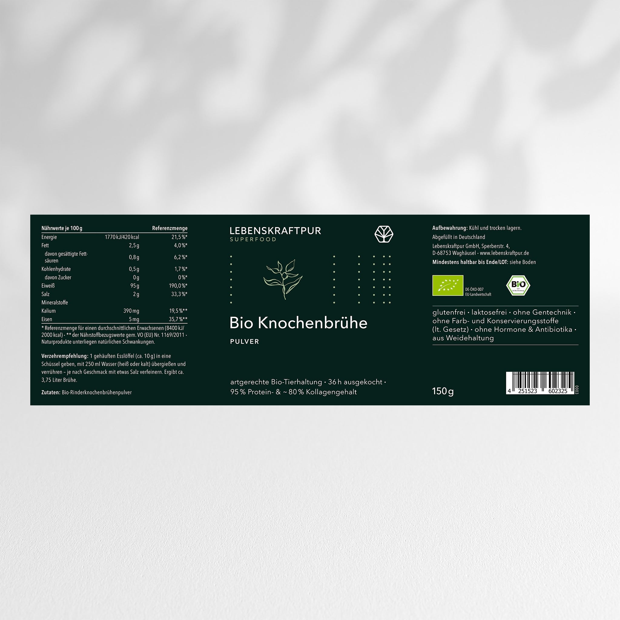 Bio Knochenbrühe Pulver