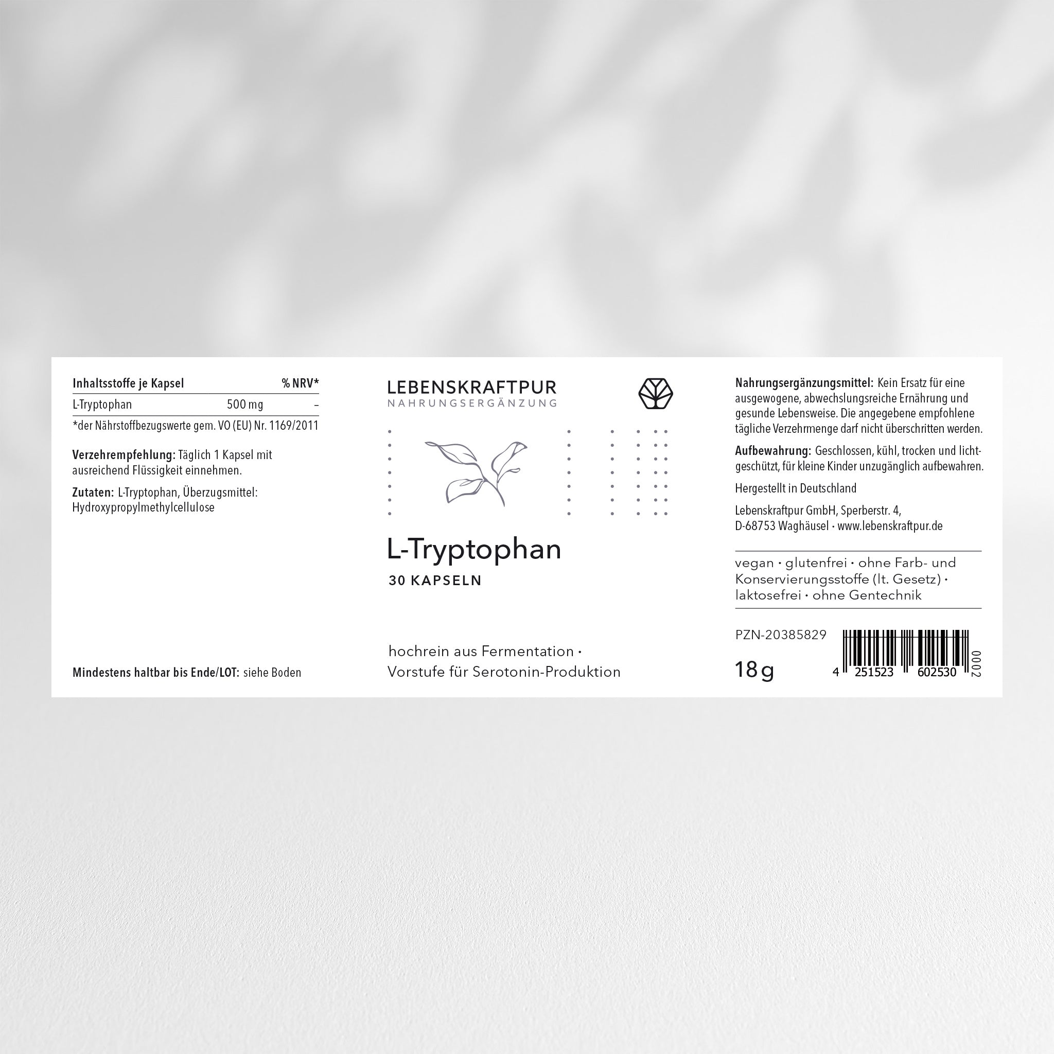 L-Tryptophan Kapseln