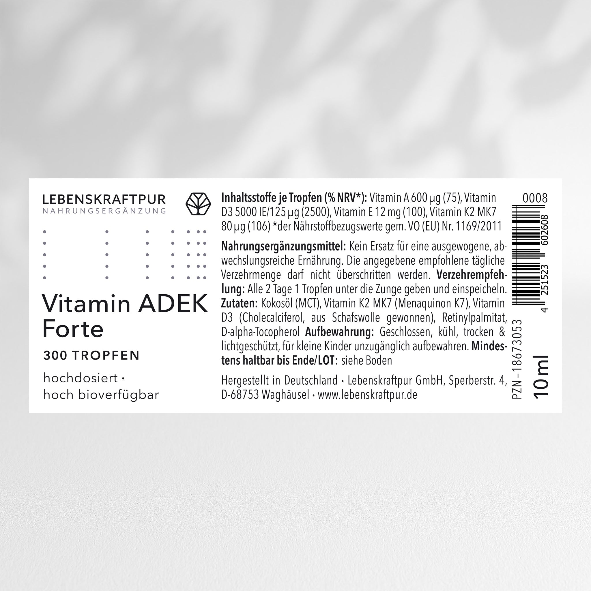 Vitamin ADEK Forte Tropfen