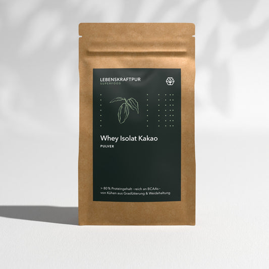 Whey Isolat Kakao Pulver