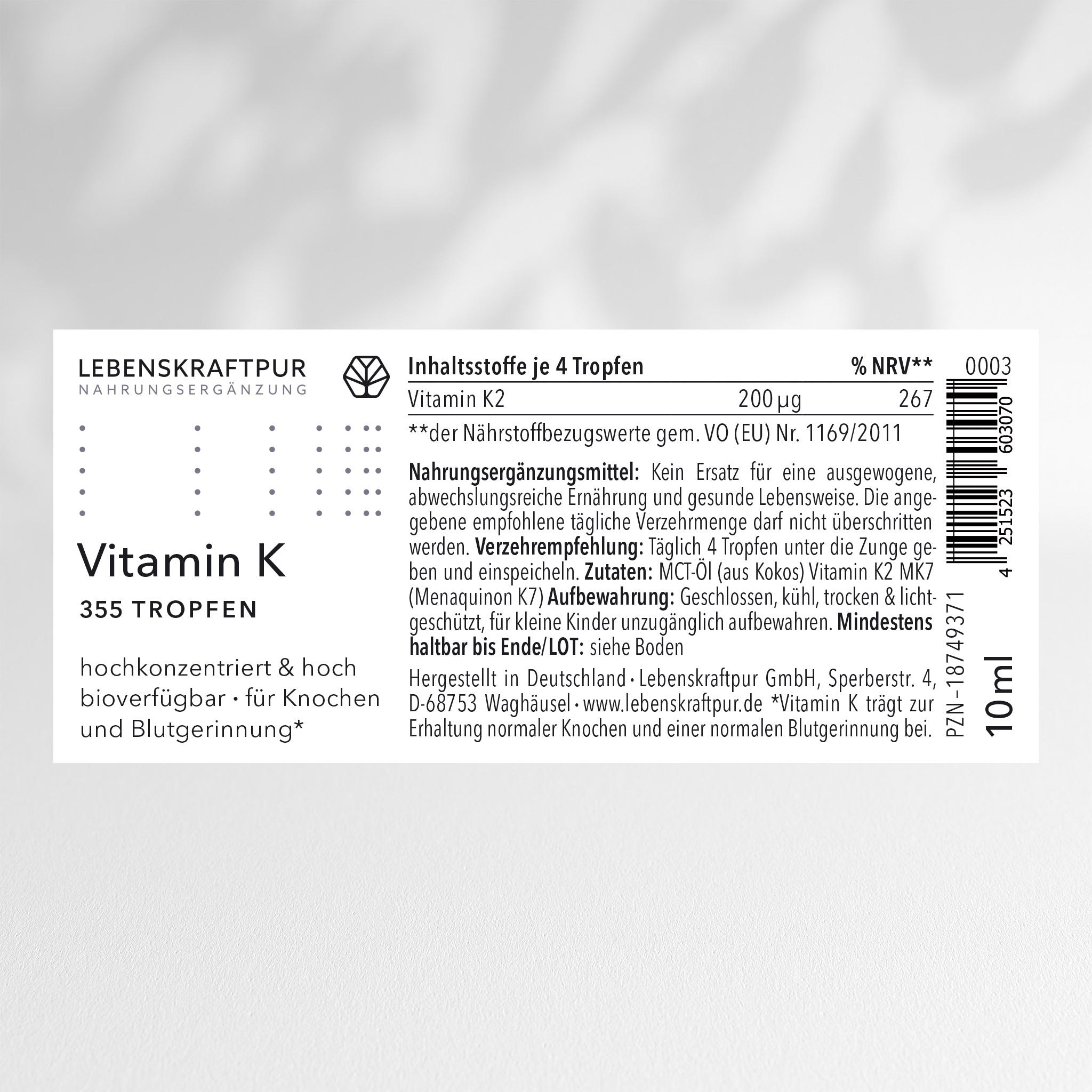 Vitamin K Tropfen