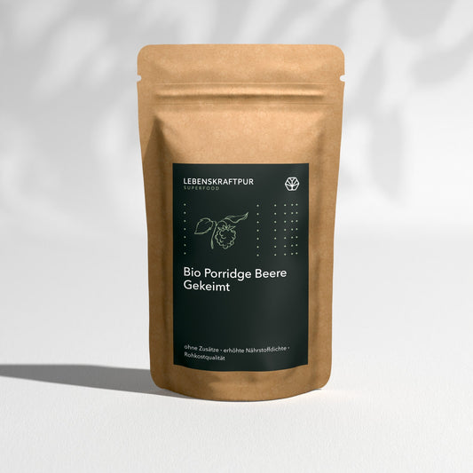 Bio Porridge Beere Gekeimt