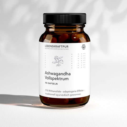 Ashwagandha Vollspektrum-Extrakt Kapseln