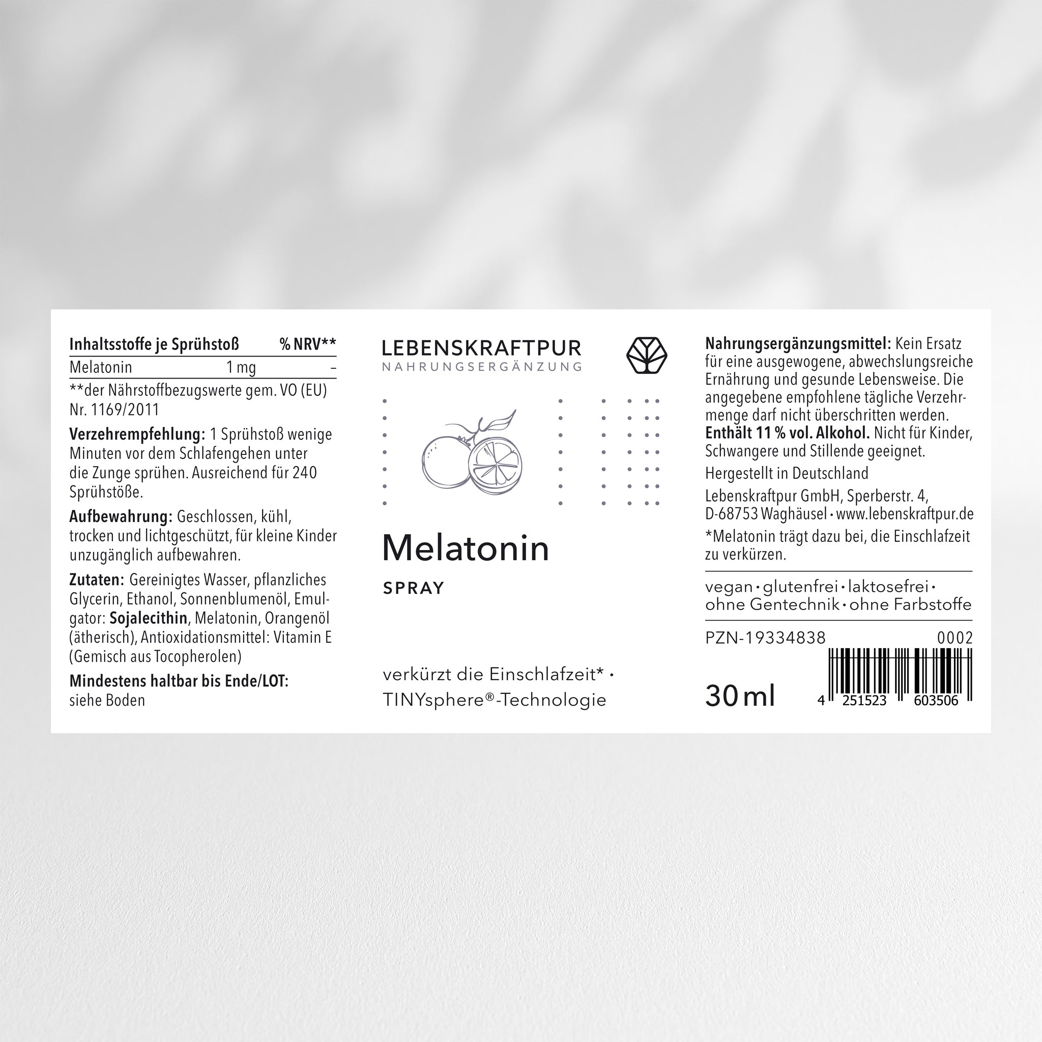 Melatonin Spray