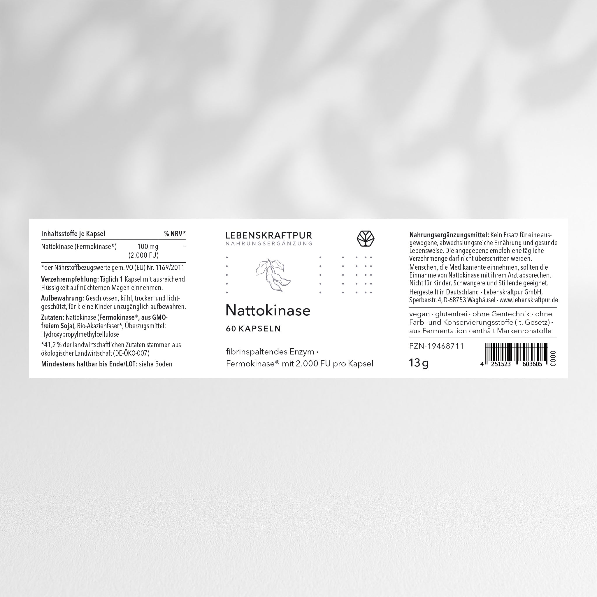 aufbewahrung ssw Nattokinase Kapseln online kaufen