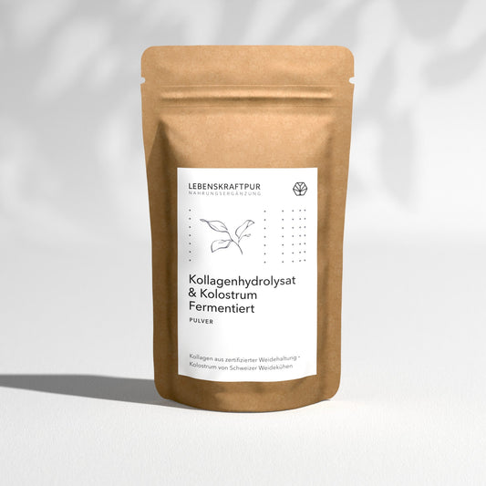 Kollagenhydrolysat & Kolostrum Fermentiert Pulver