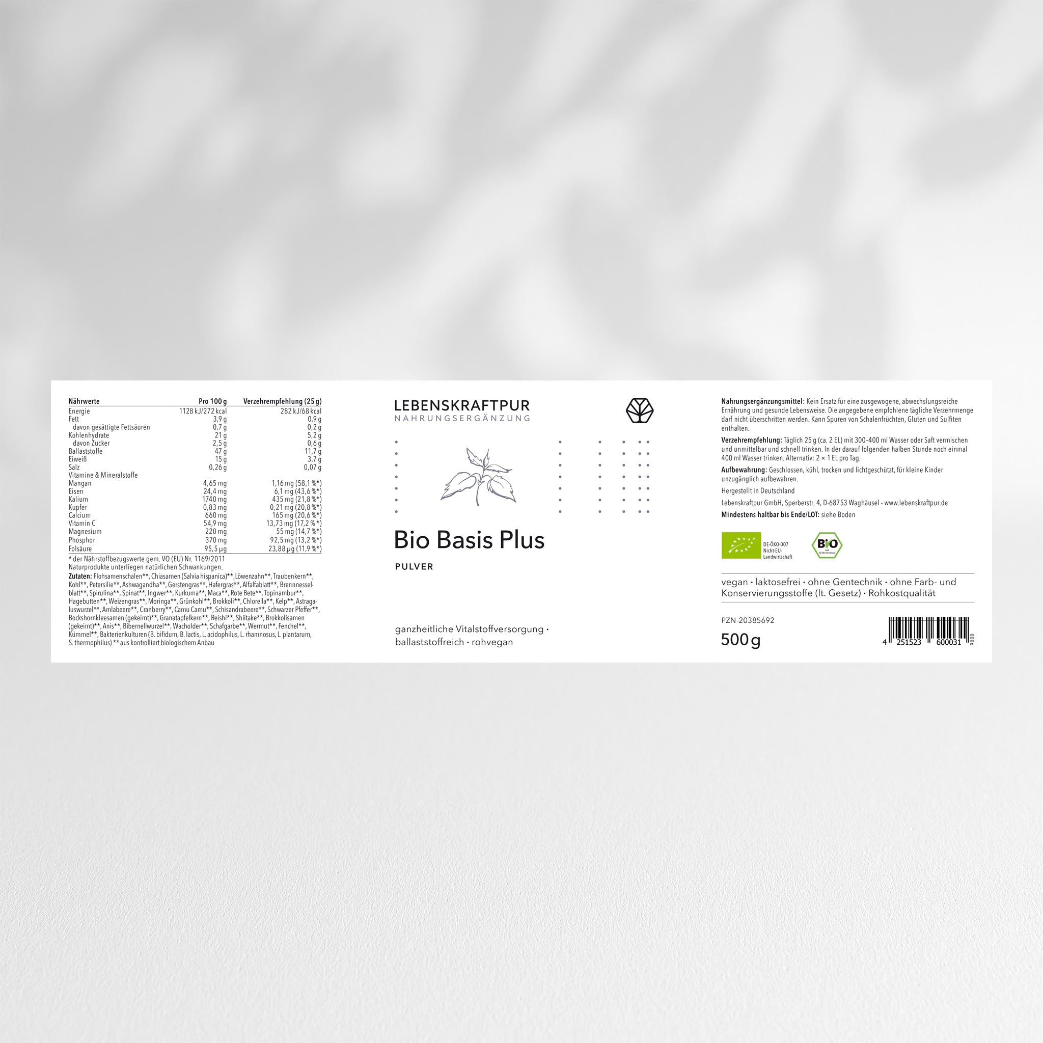 Bio Basis Plus Pulver