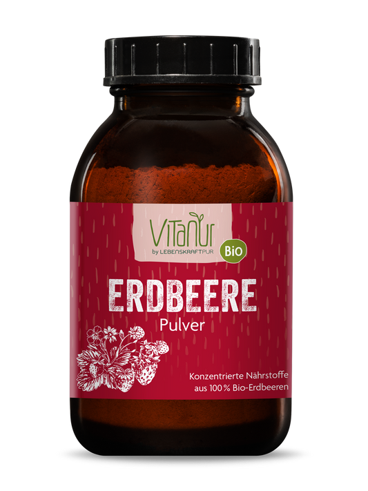 Produktbild Bio Erdbeere Pulver