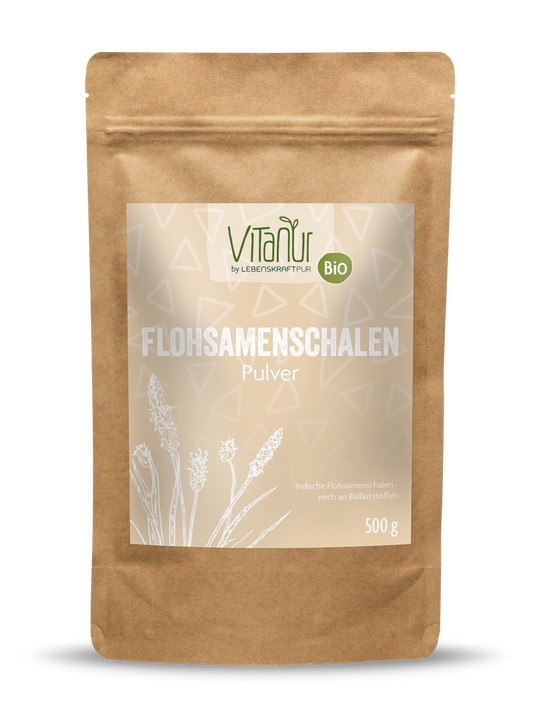 Produktbild Bio Flohsamenschalen Pulver