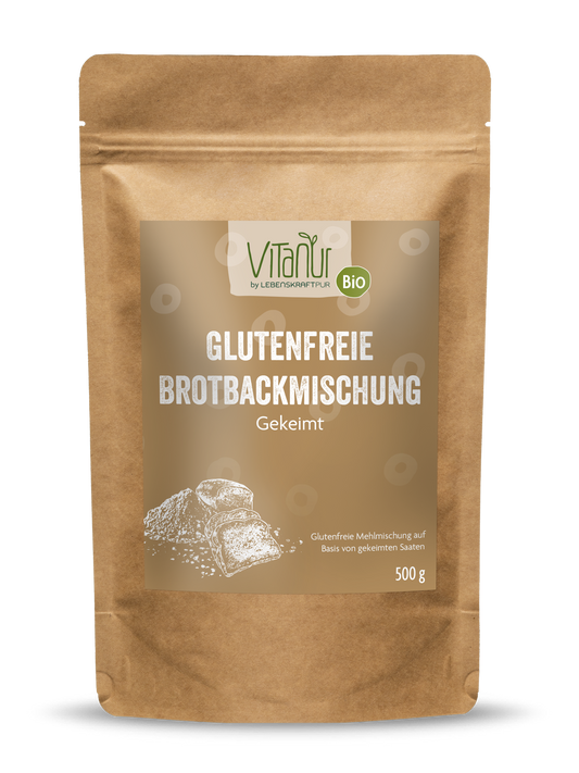 Bio Glutenfreie Brotbackmischung Gekeimt