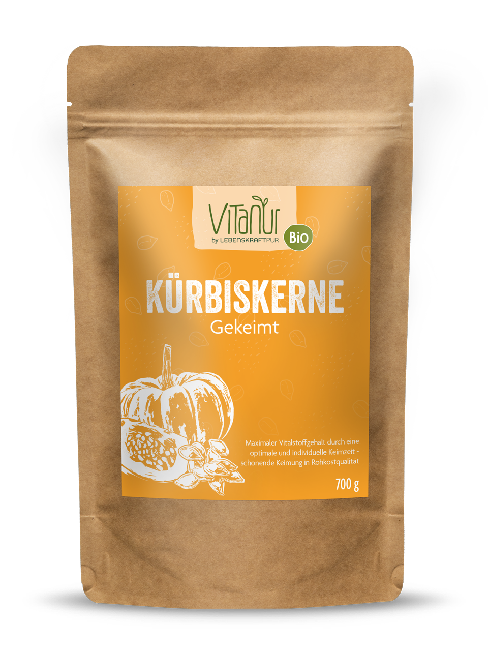Produktbild Bio Kürbiskerne Gekeimt