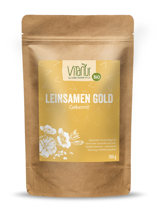 Produktbild Bio Leinsamen Gold Gekeimt