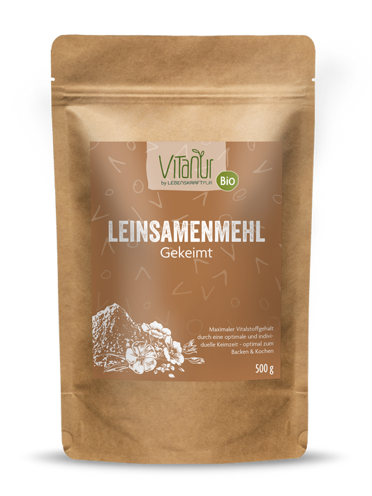 Produktbild Bio Leinsamenmehl Gekeimt