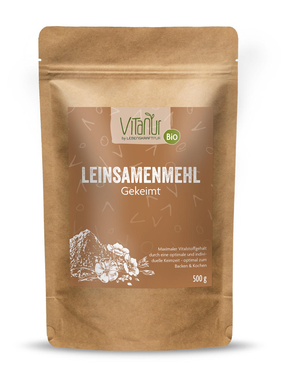 Produktbild Bio Leinsamenmehl Gekeimt
