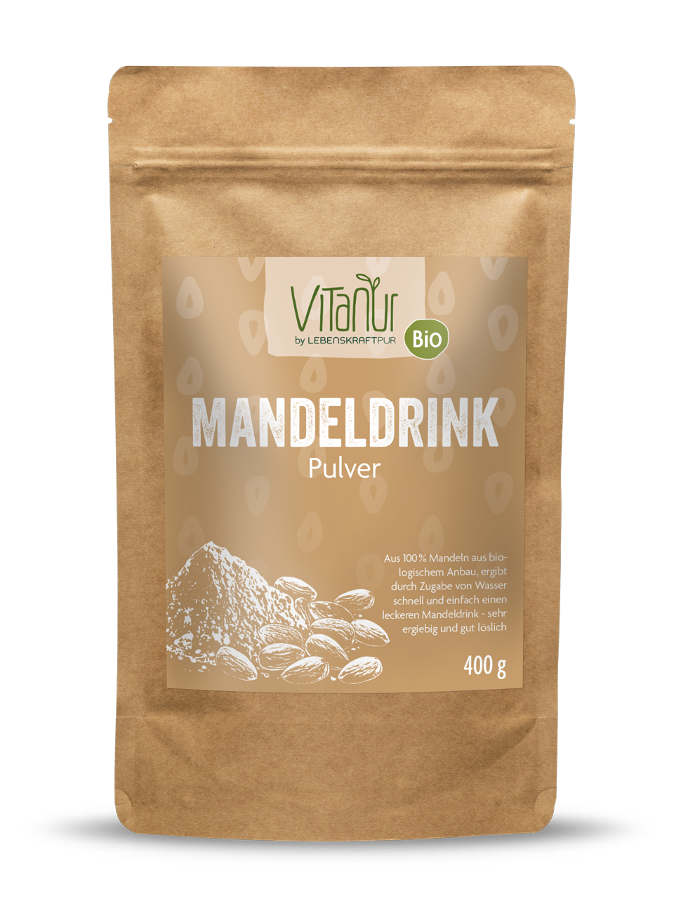 Produktbild Bio Mandeldrink Pulver