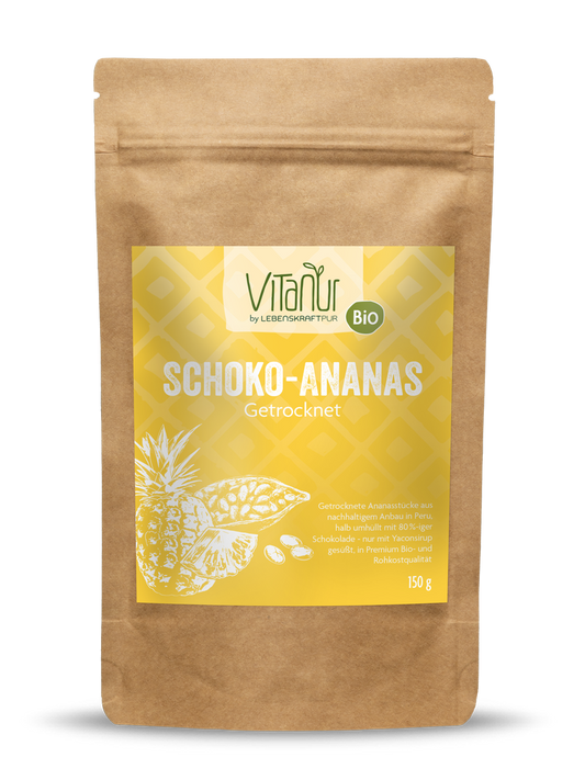 Produktbild Bio Schoko-Ananas Getrocknet