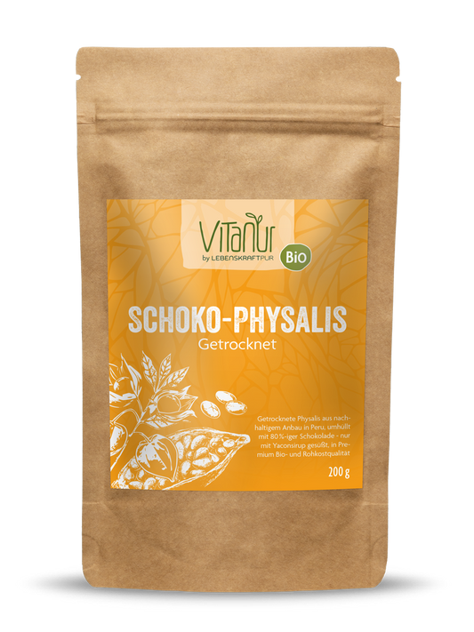 Produktbild Bio Schoko-Physalis Getrocknet