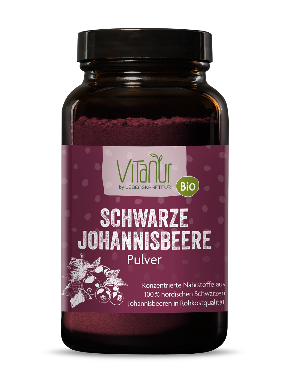 Produktbild Bio Schwarze Johannisbeere Pulver
