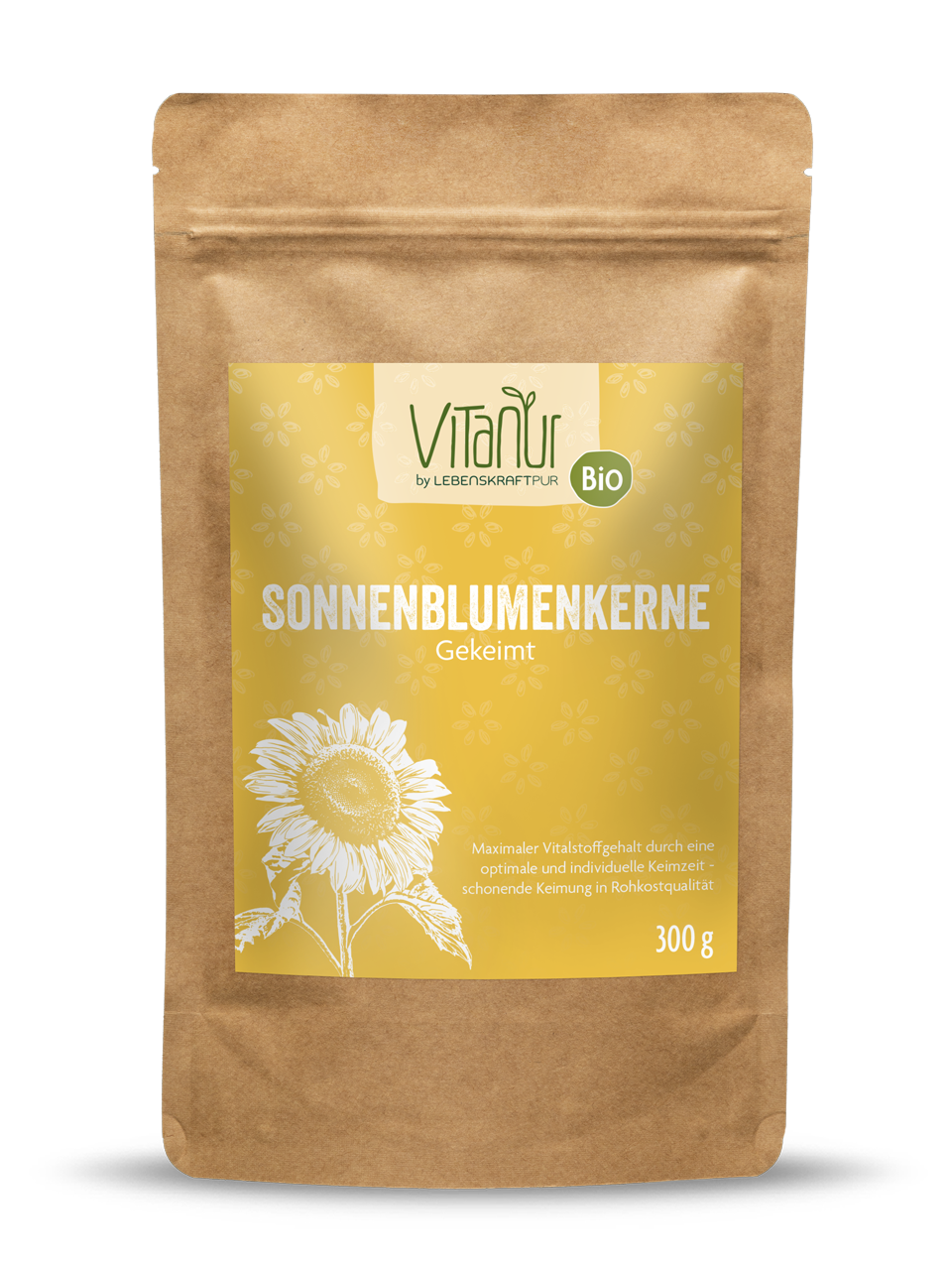 Produktbild Bio Sonnenblumenkerne Gekeimt