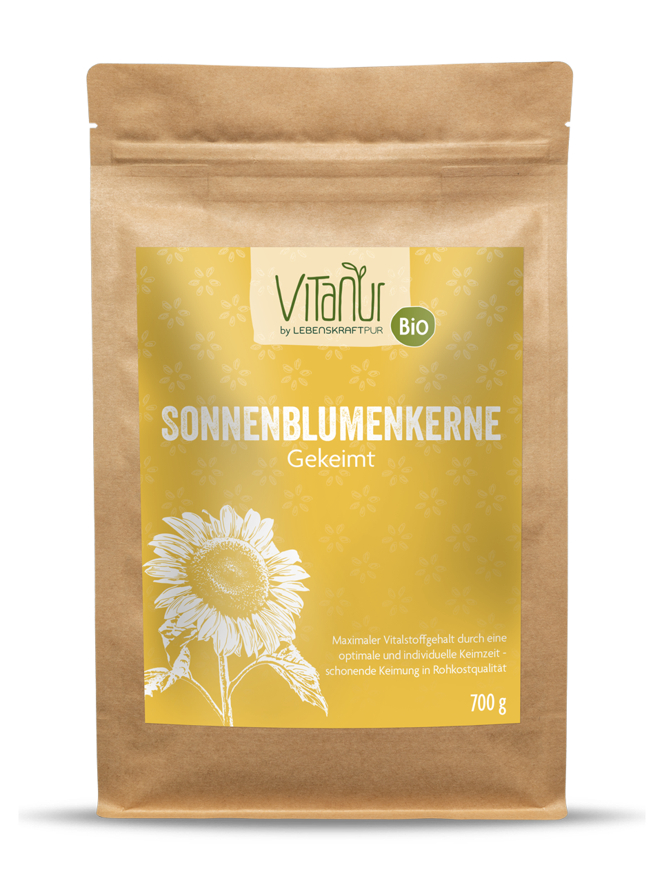Produktbild Bio Sonnenblumenkerne Gekeimt