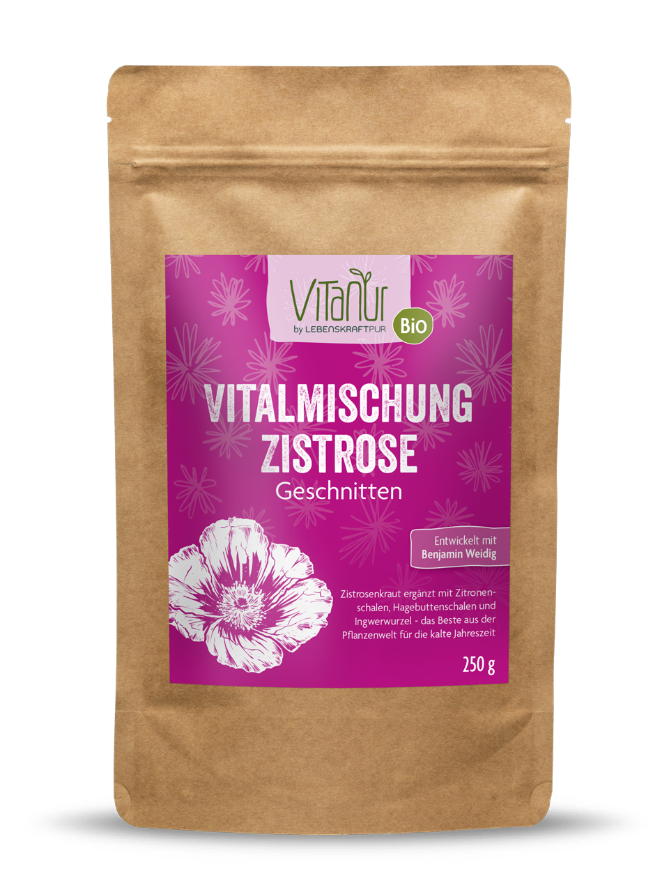 Produktbild Bio Vitalmischung Zistrose Geschnitten