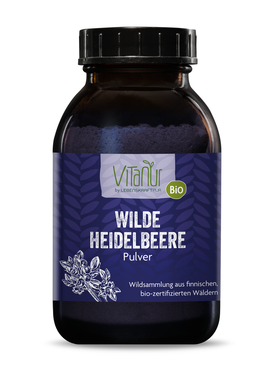 Produktbild Bio Wilde Heidelbeere Pulver