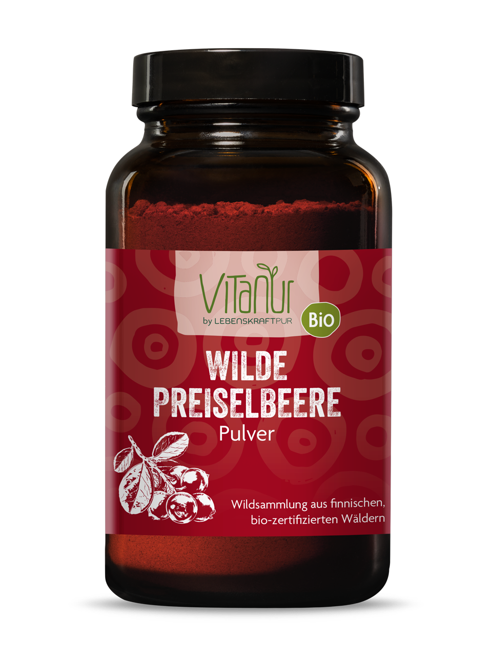 Produktbild Bio Wilde Preiselbeere Pulver
